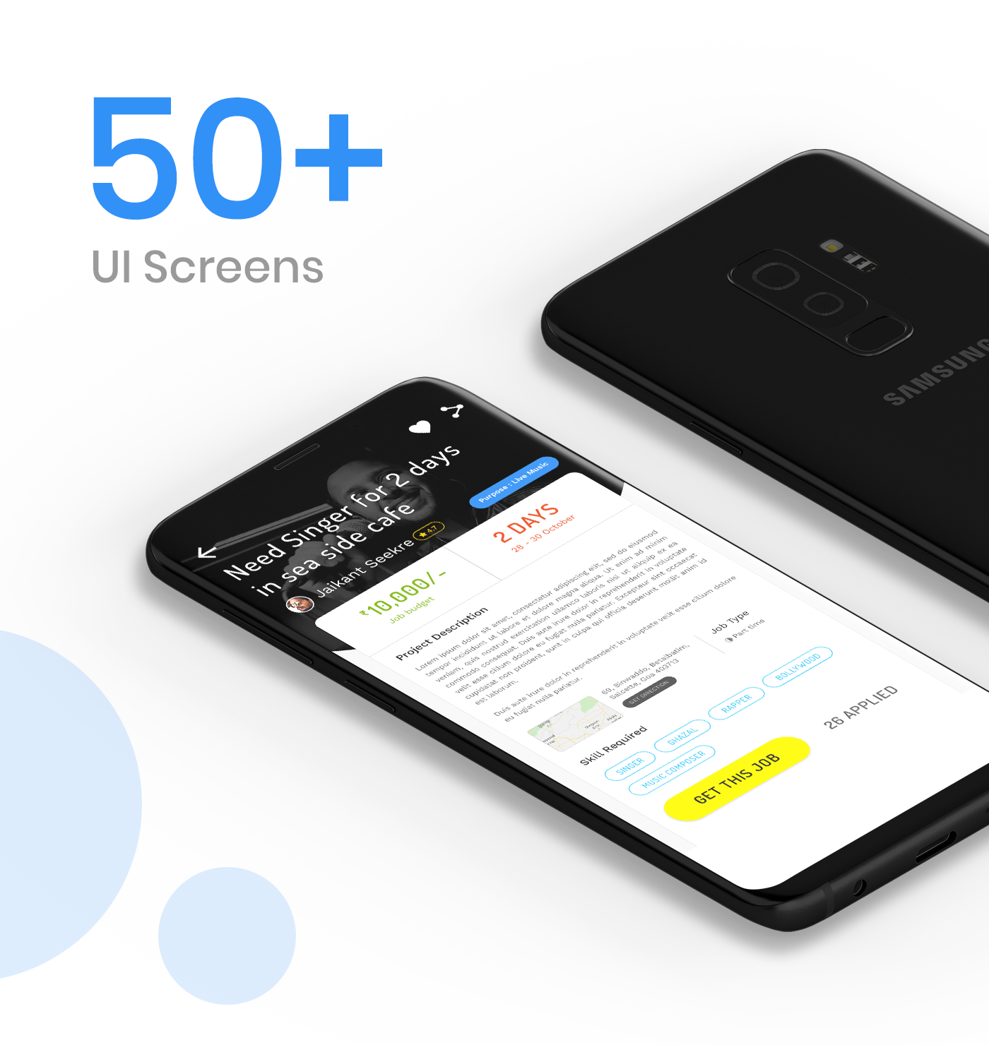 skill freelancer UI Mobile UI UI/UX graphics app ui wireframe creative user interface