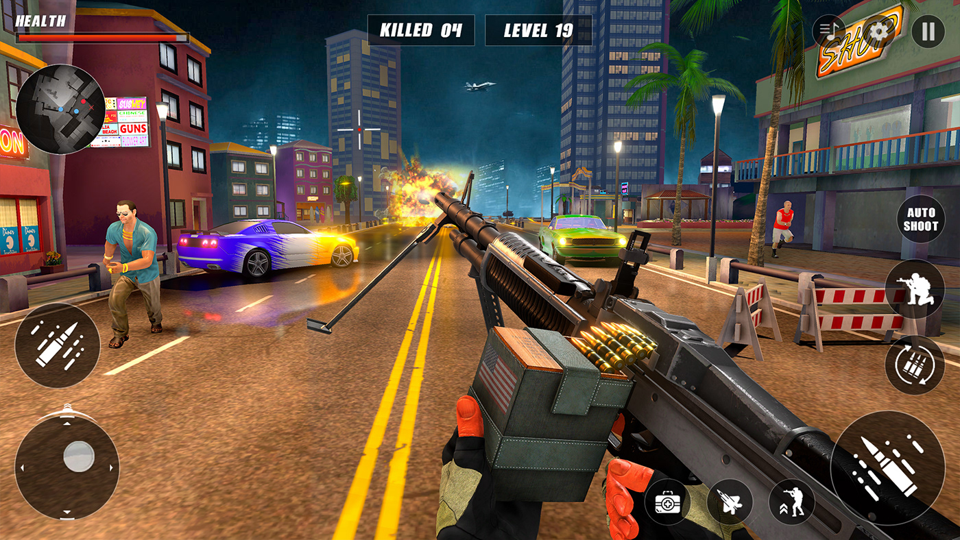 helicopter gunners shooting mobilegame art CGI Render fighting shooting game mafia
