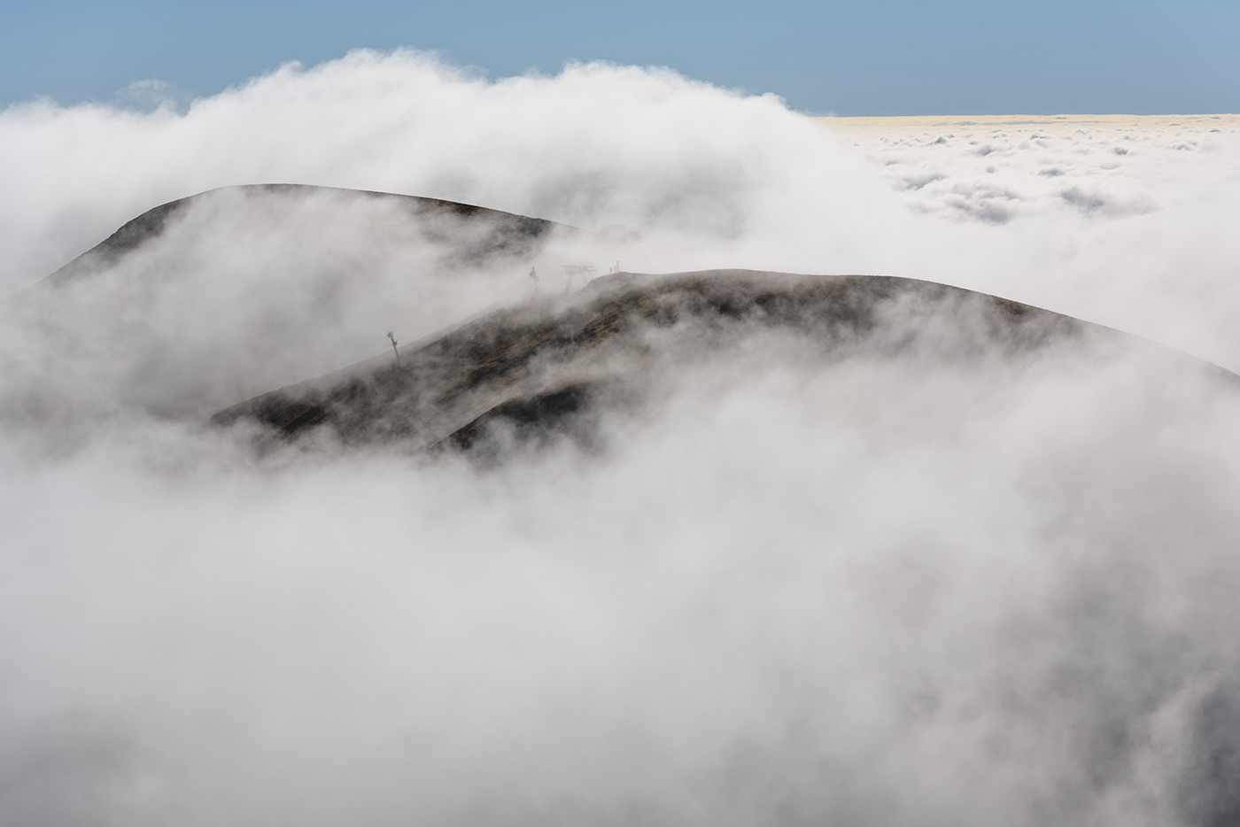 auvergne fog france Landscape mist montagne moutain Nature Photography  Sancy