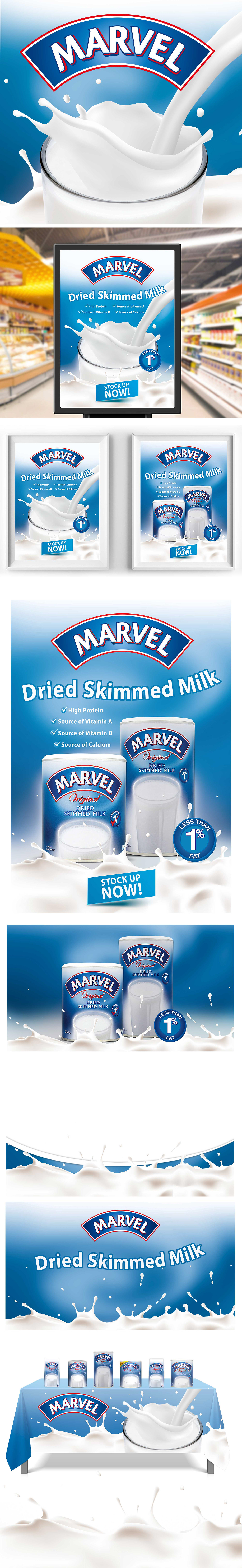 dried milk marvel milk milk branding milk packaging premierfoods