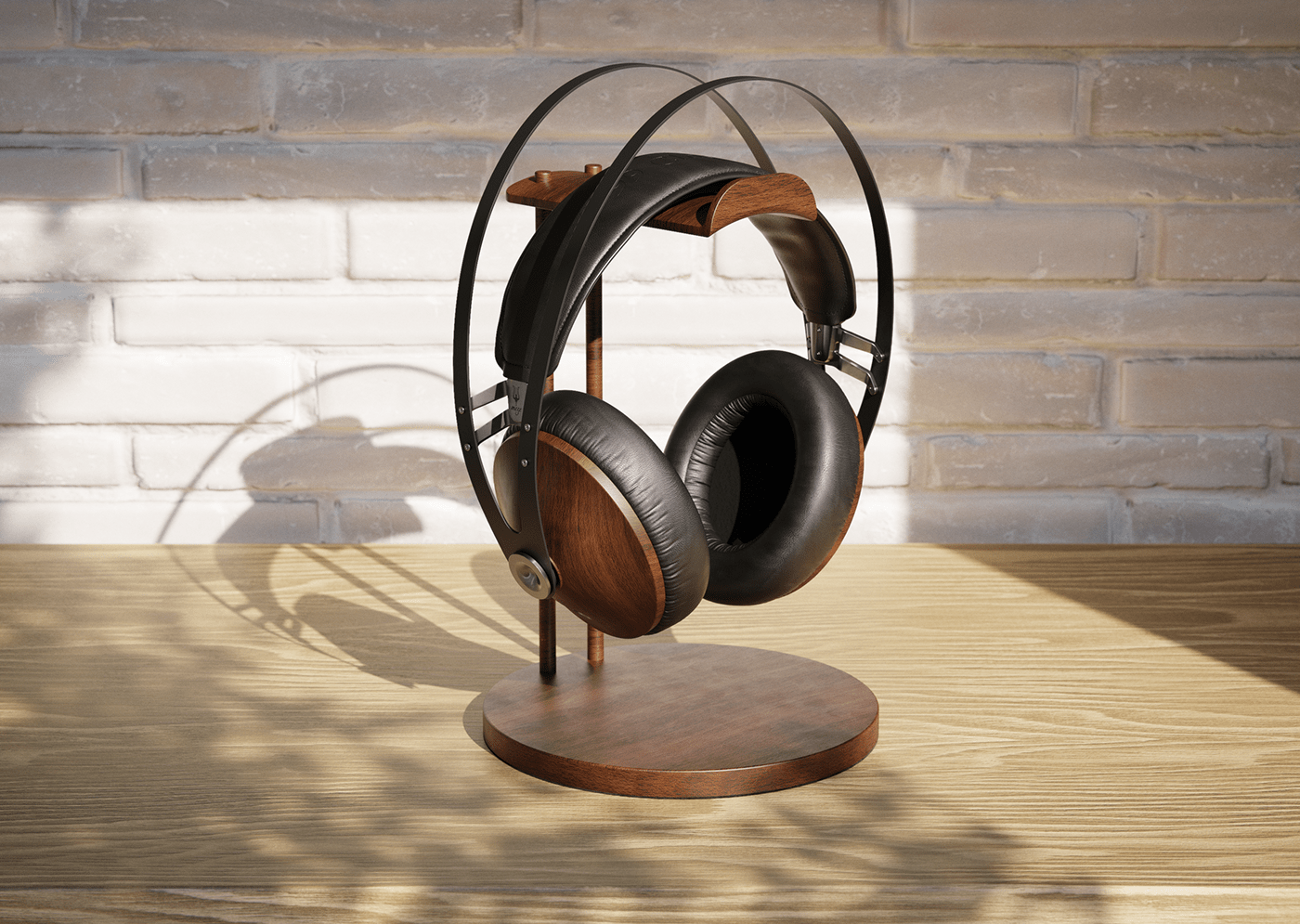 3D blender CGI fusion 360 headphones industrial design  luxcorerender meze productdesign Render