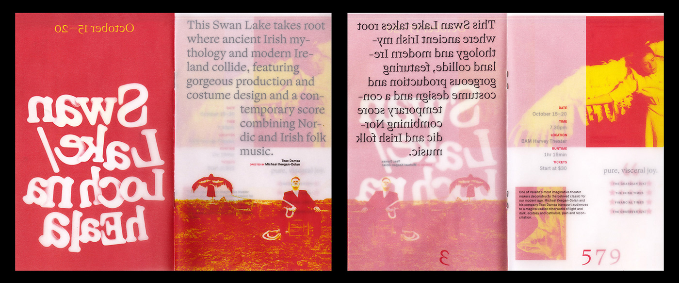 vellum book print festival ogg transparent typography   editorial Layout publication
