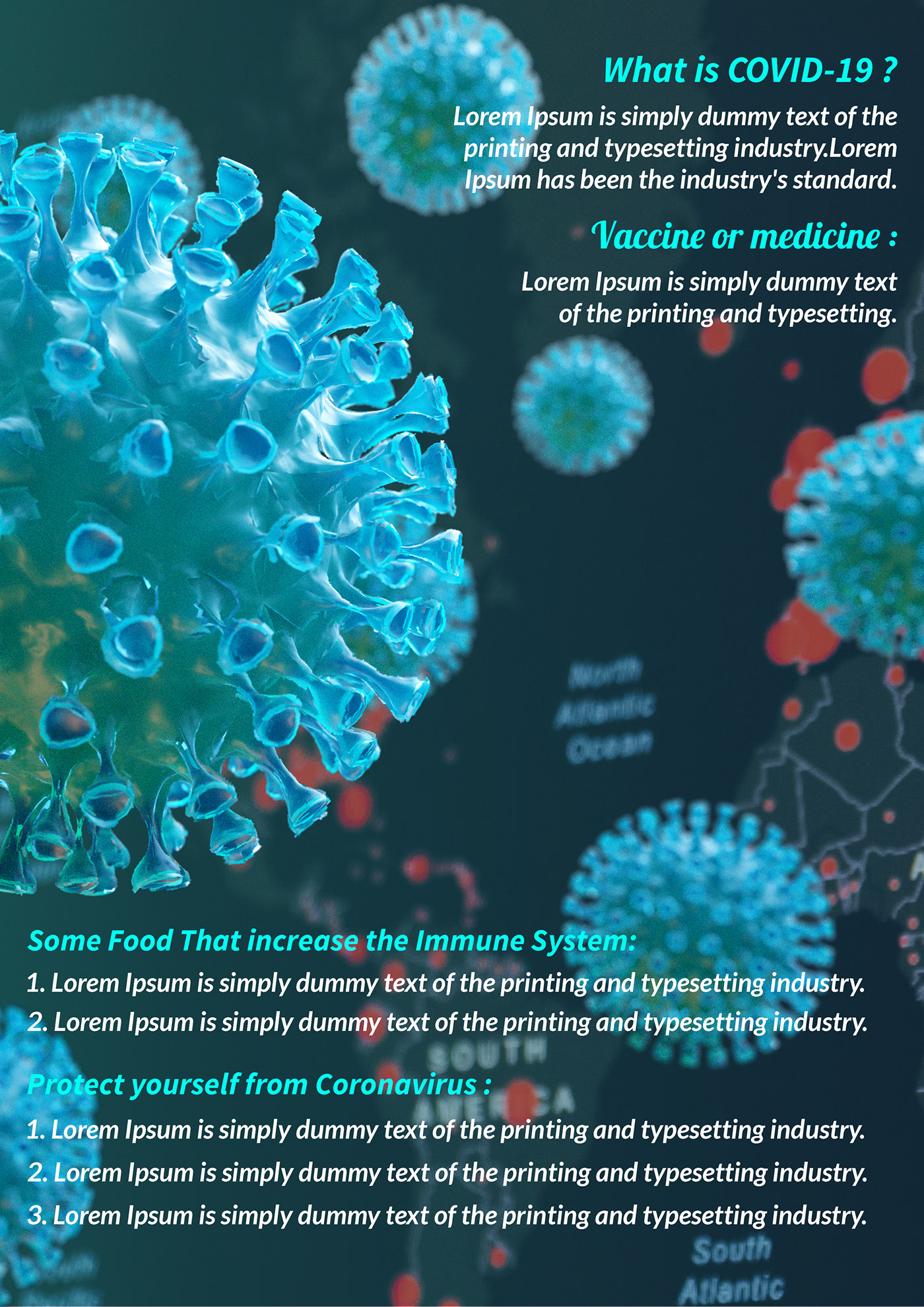 banner Coronavirus COVID-19 creative design immune system medicine SARS-CoV-2 stay home Stay Safe