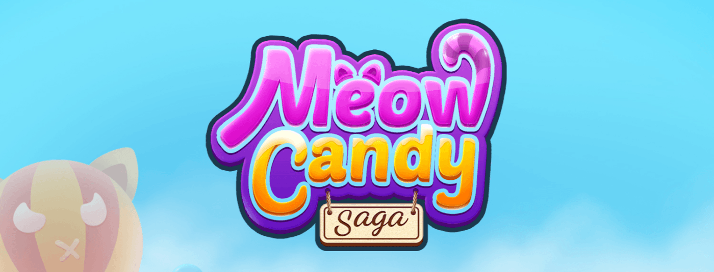 game logo Khang Lam puzzle gaustudio khanglamart Candy Game cat game match 3 casual game game ui