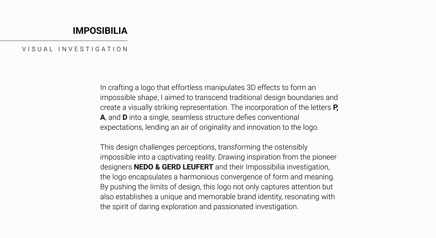 logo conceptual visual identity Logo Design Logotype Brand Design Graphic Designer brand identity Investigación
