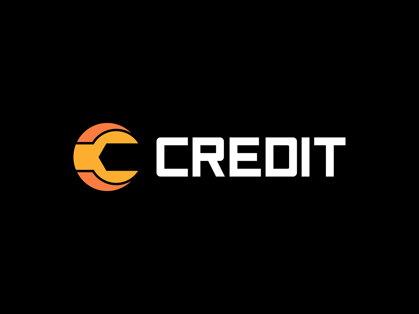 branding  credit logo credit repair identity letter c Logo Design Wrench