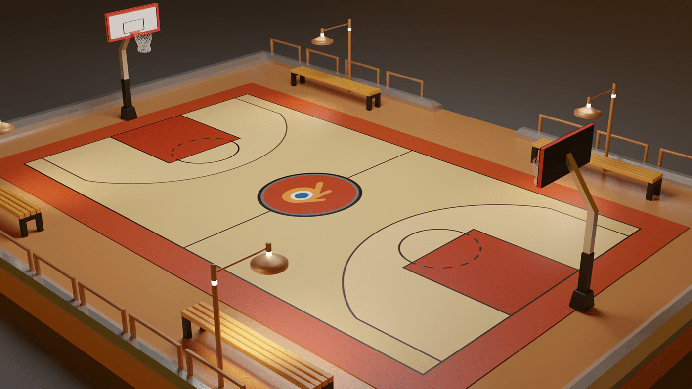 3D architecture basketball blender cycles football NBA Render sports Sports Design