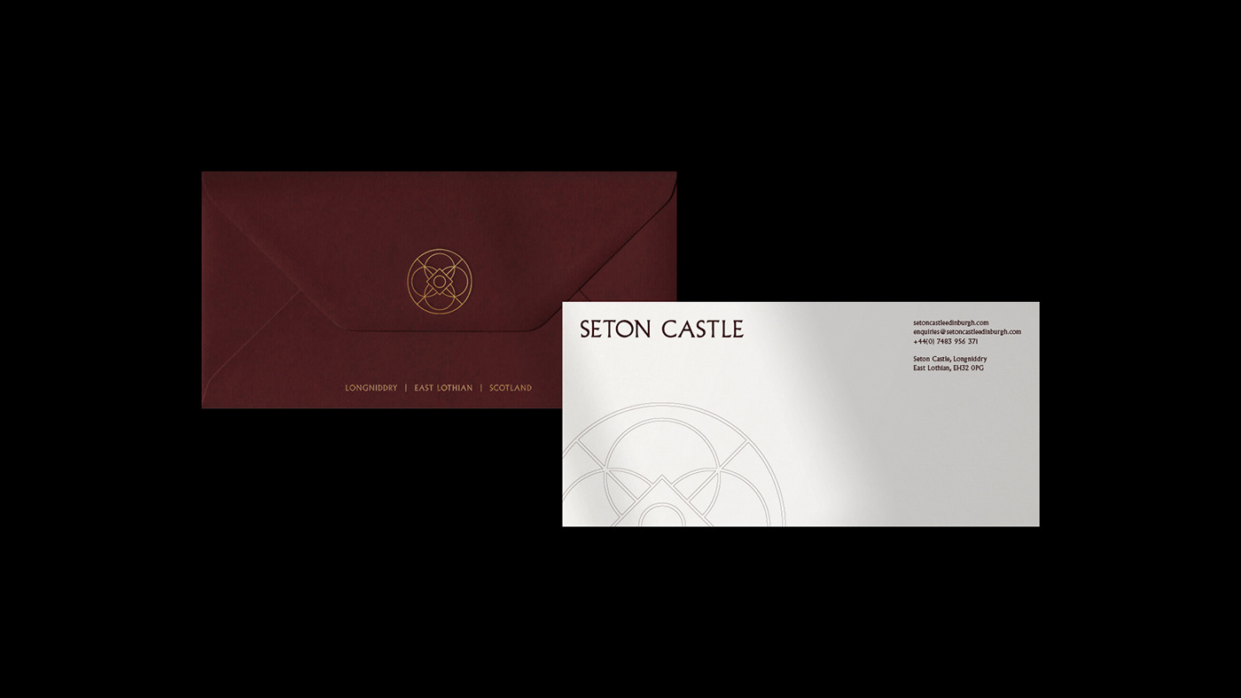 Brand Design brand identity branding  Business Cards foil hotel Logo Design Logotype luxury scotland