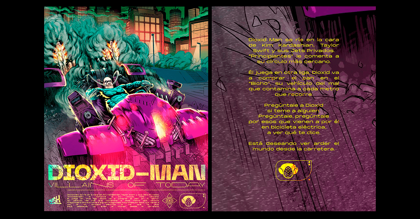Character design  comic concept art cover digital painting fantasy Hero ILLUSTRATION  poster villain