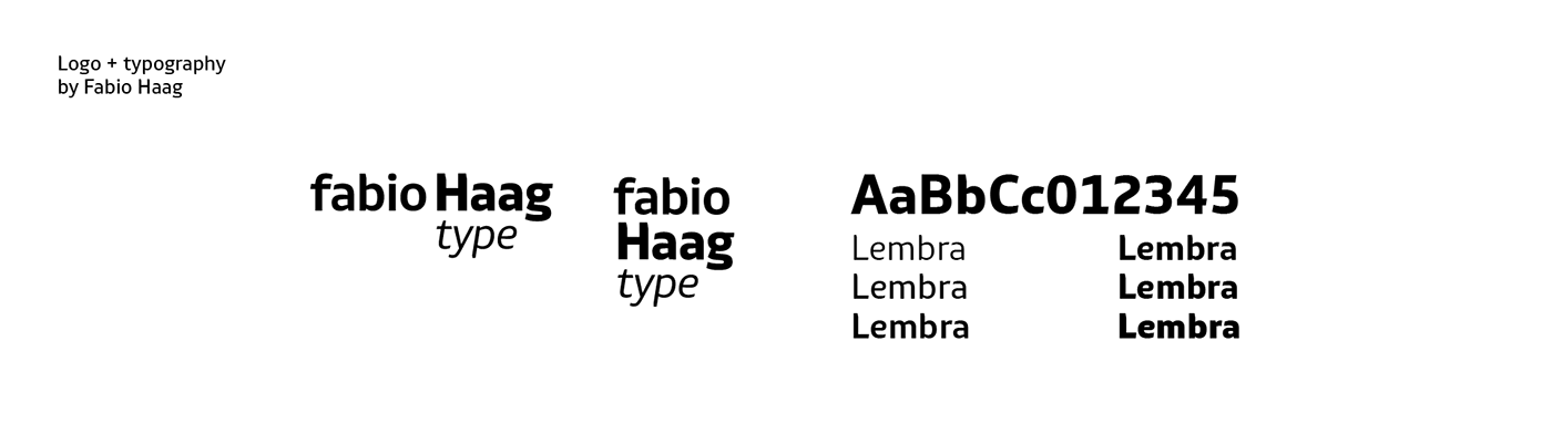 branding  foundry haag Isometric letters studio type type designer typography   visual identity