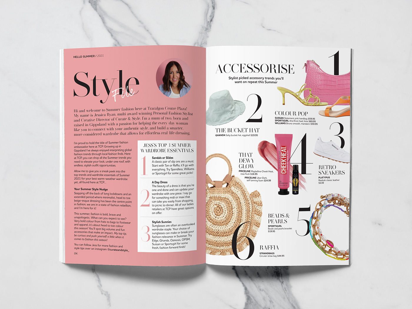 Fashion  InDesign magazine print Style