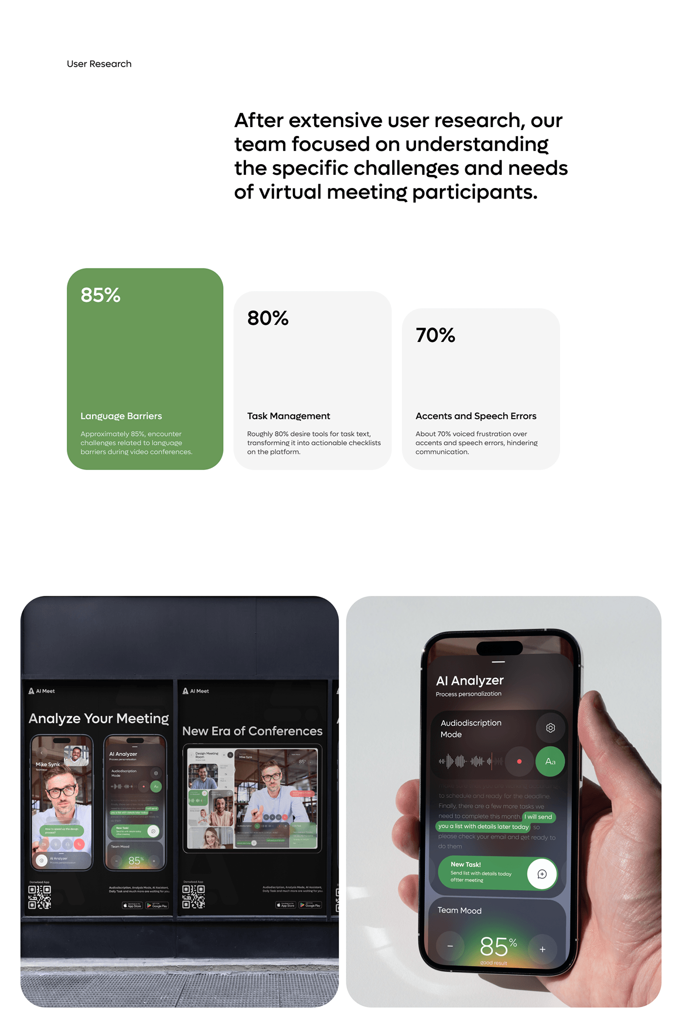 AI-Meet App - SaaS UX UI Design