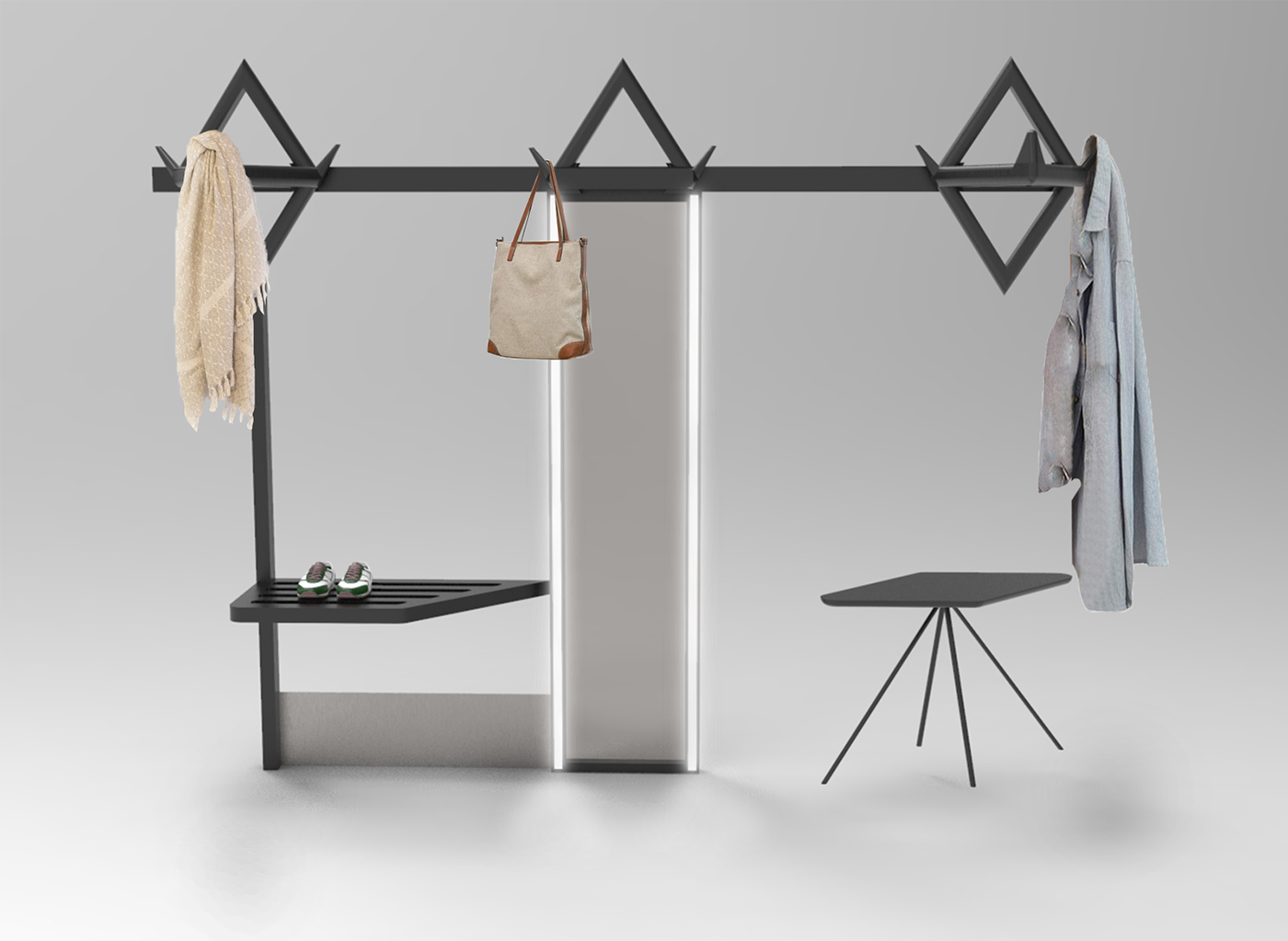 furniture product design  industrial design  concept Fashion  coat rack interior design  modern designer