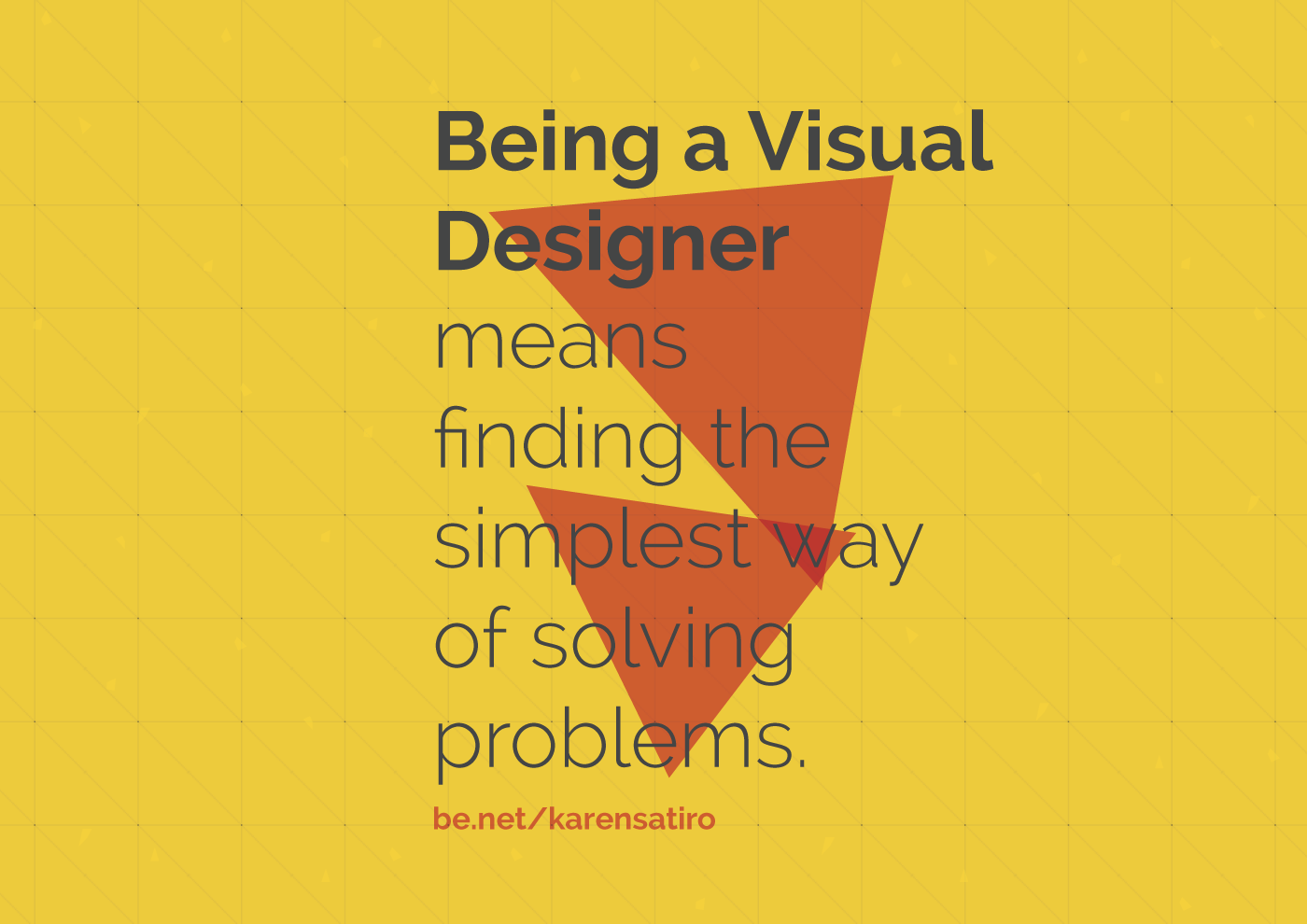 UI visual designer quote personal identity brand Karen sátiro