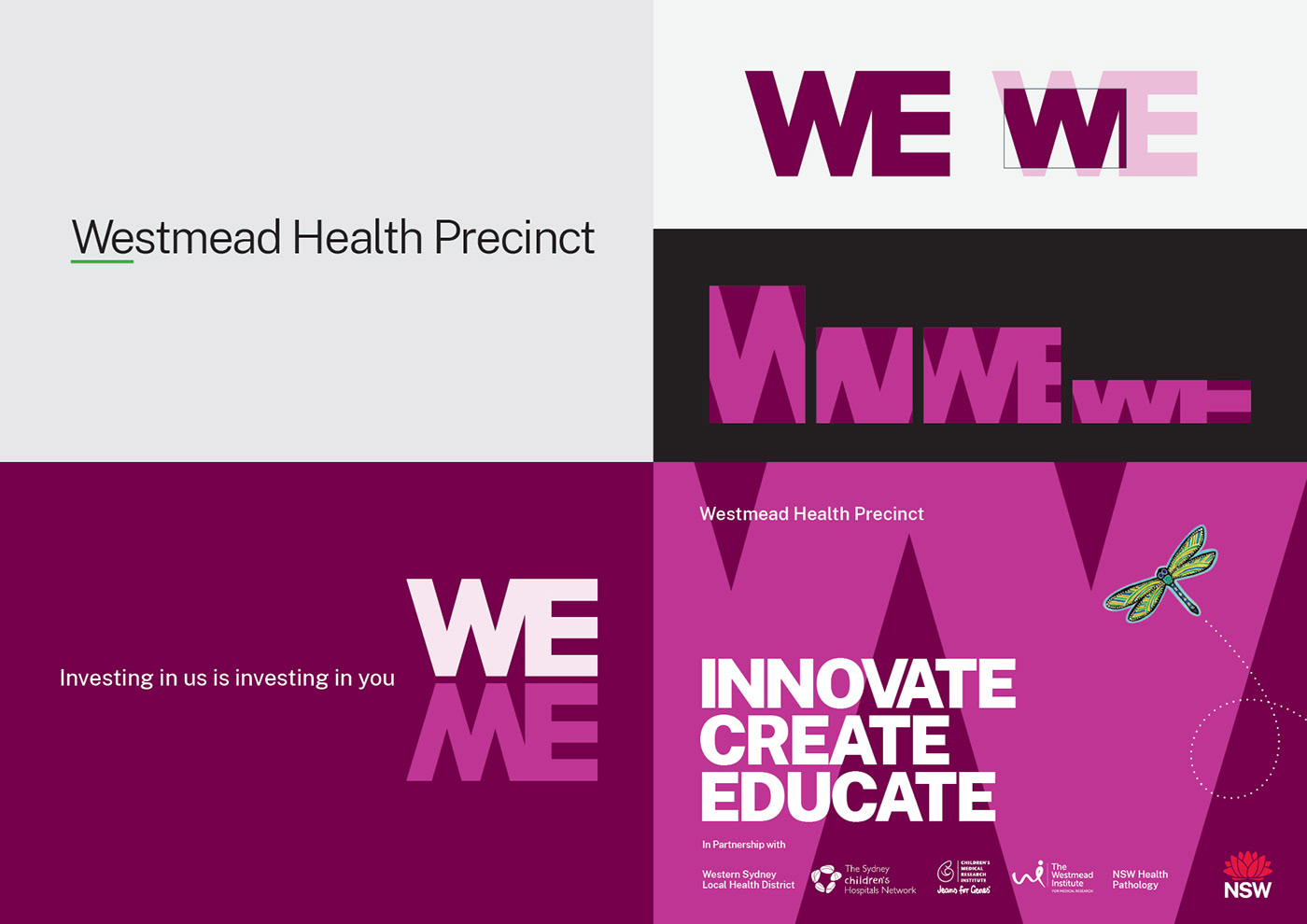 marketing   branding  design typography   Health hospitals healthcare medical brand identity creative