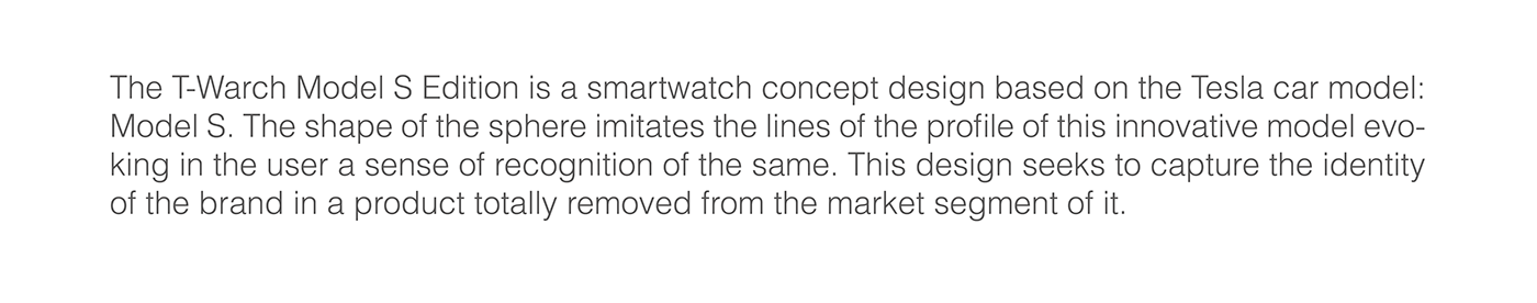 smartwatch concept design product tesla industrial design  product design 