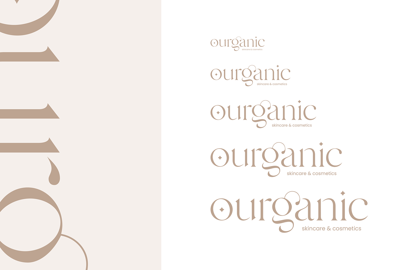 cosmetics skincare beauty face logo organic Packaging product skin