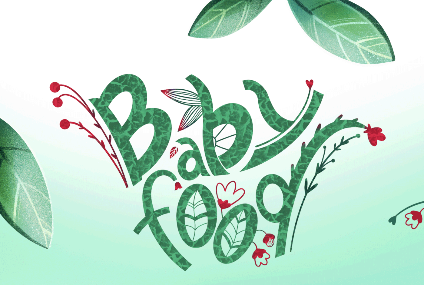 Packaging baby food berries Magic   children illustration food illustration ILLUSTRATION  lettering fruits baby