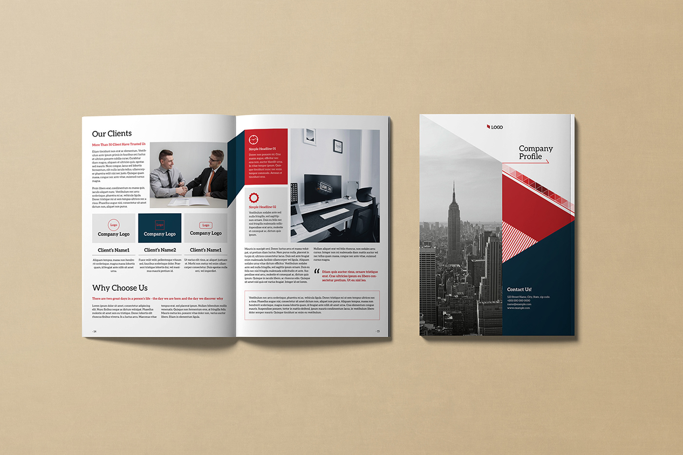 company profile Business Proposal Corporate Brochure business brochure Company Brochure Brochure Template Creative Brochure minimal A4 brochure Business Portfolio