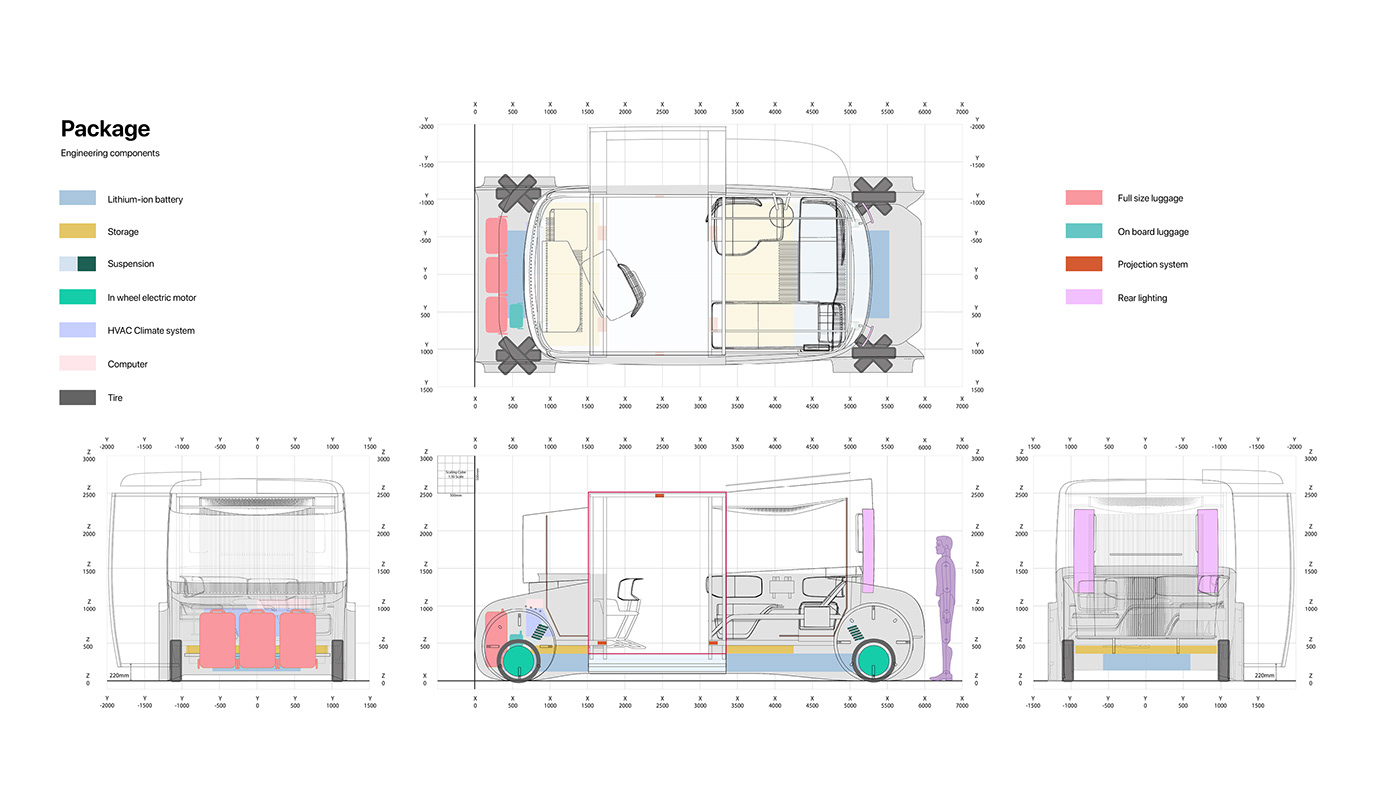 Automotive design interior design  visualisation car design architecture CGI Autonomous ILLUSTRATION  storyboard adobeawards