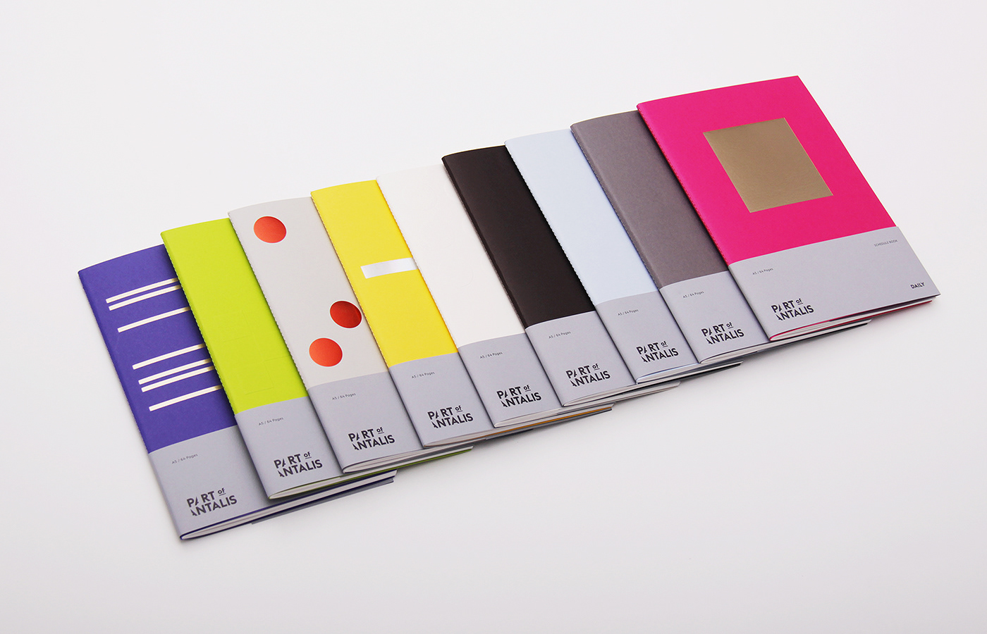 paper notebook schedule Antalis Colourful  Stationery simple