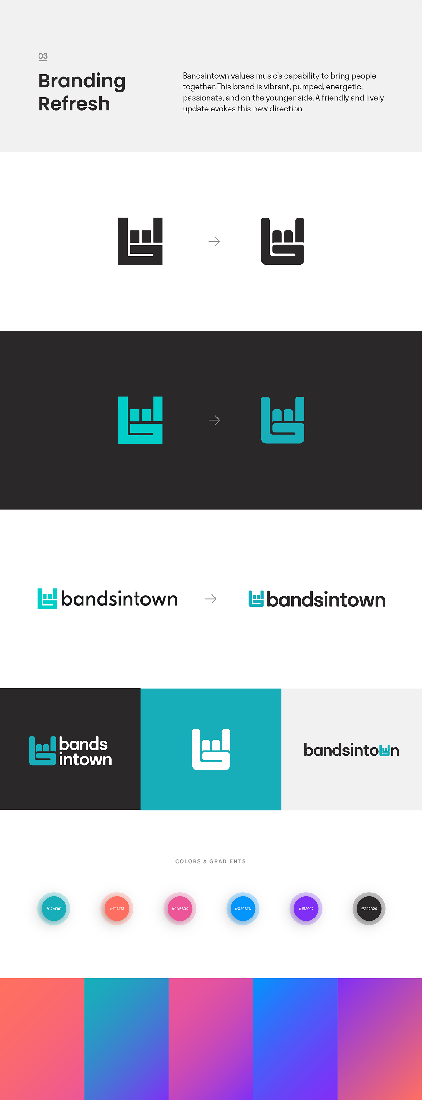 app design app redesign App UI/UX BandsInTown concert app icon design  Logo Design Logo redesign music app UI/UX Design