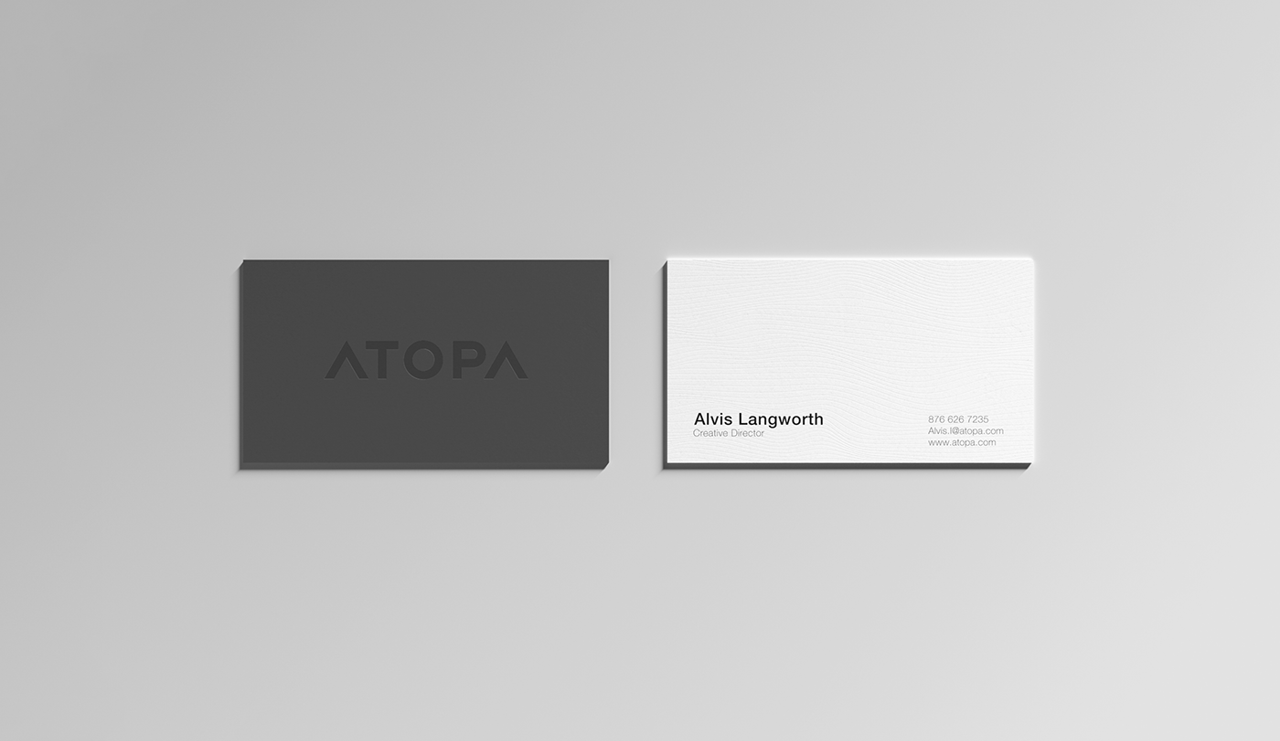 atopa business cards