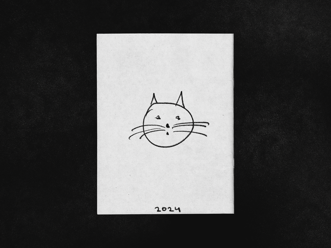 Zine  typography   Cat Drawing  digital illustration sketch