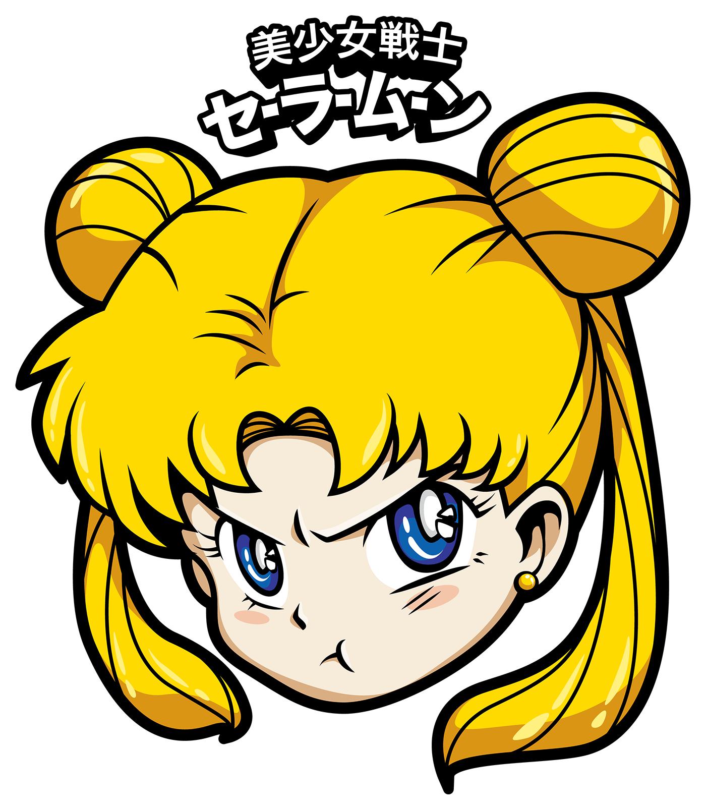 anime anime 90s sailor moon sailormoon sticker vector character vector design