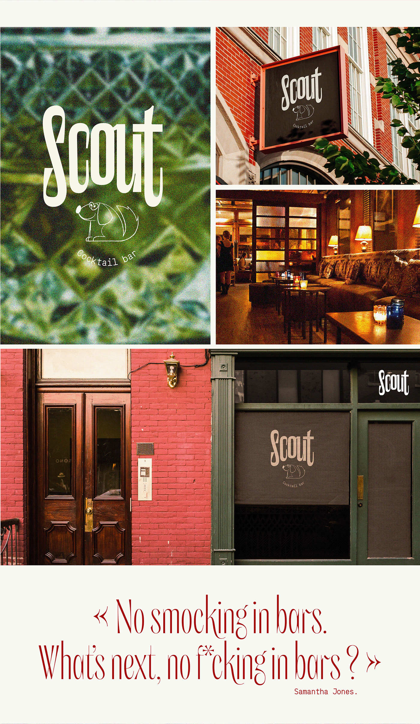 branding  series newyork bar menu Food  cocktails design Graphic Designer sex and the city