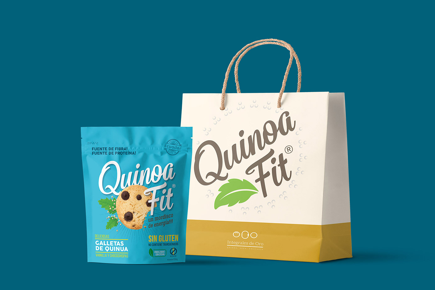 quinoa cookies Pouch Bag telmo cuenca Ecuador stevia gluten free