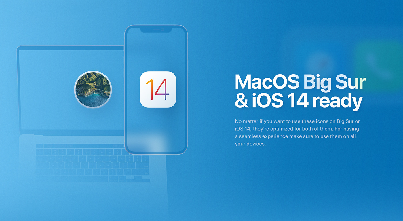 app icon big sur icon pack icons ios ios14 iphone mac macos Ultimate