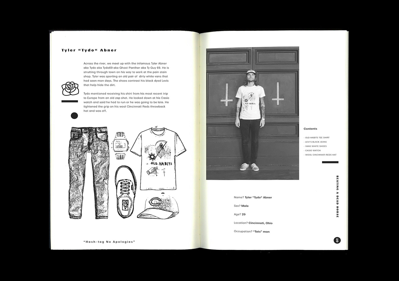 punk Fashion  Zine  ILLUSTRATION  book