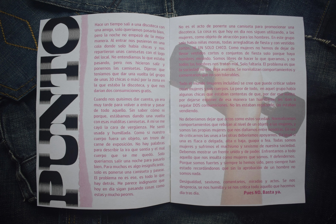 Claim collage fanzine feminism rights sexism woman Zine 