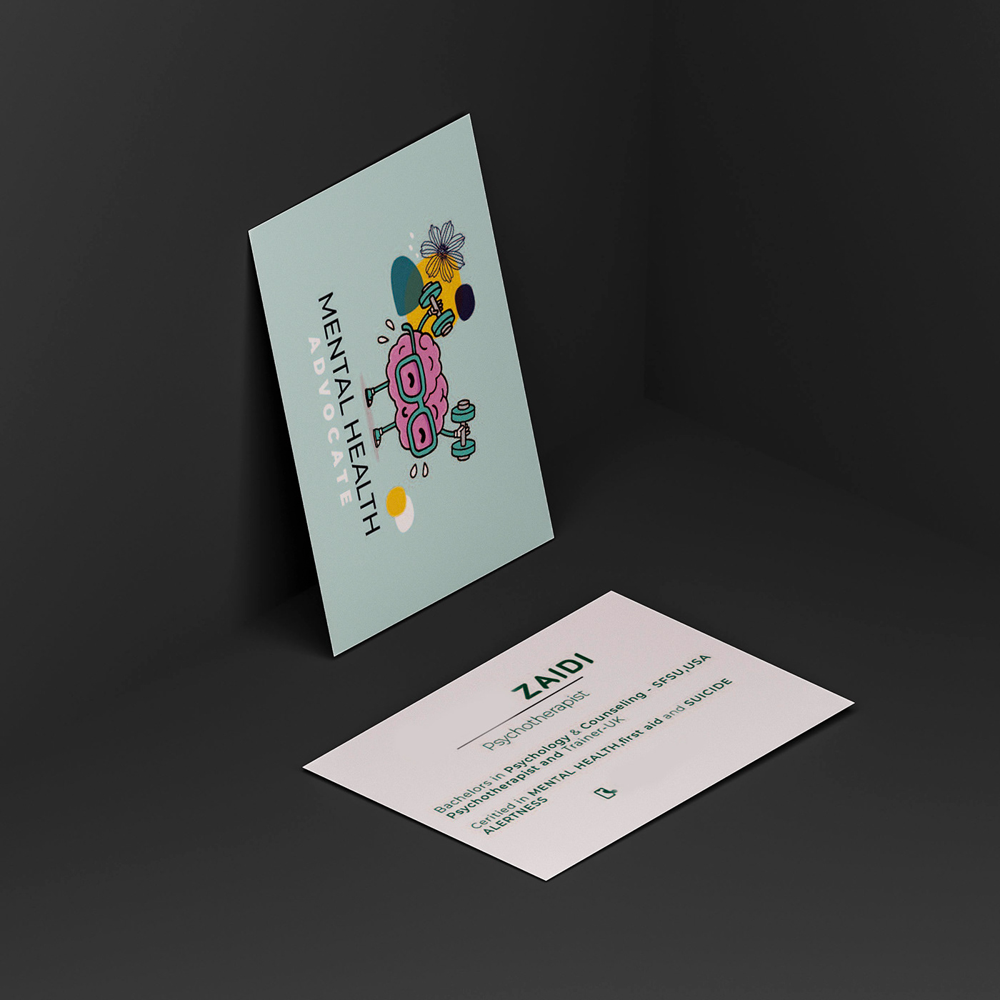design brand identity Graphic Designer Socialmedia Advertising  marketing   Business card design visiting card businesscards