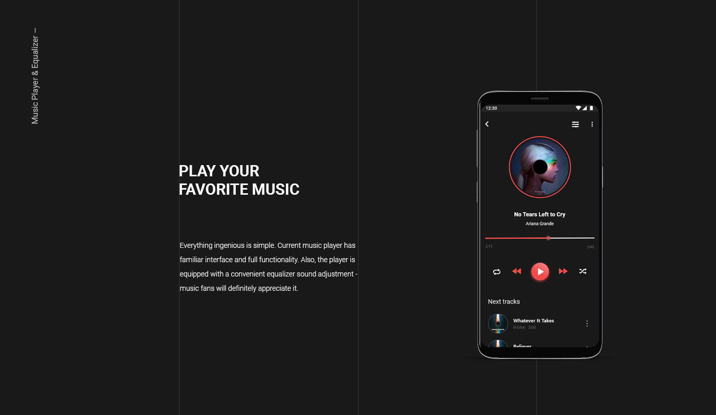 design application music Interface UI/UX interaction Web animation  mobile