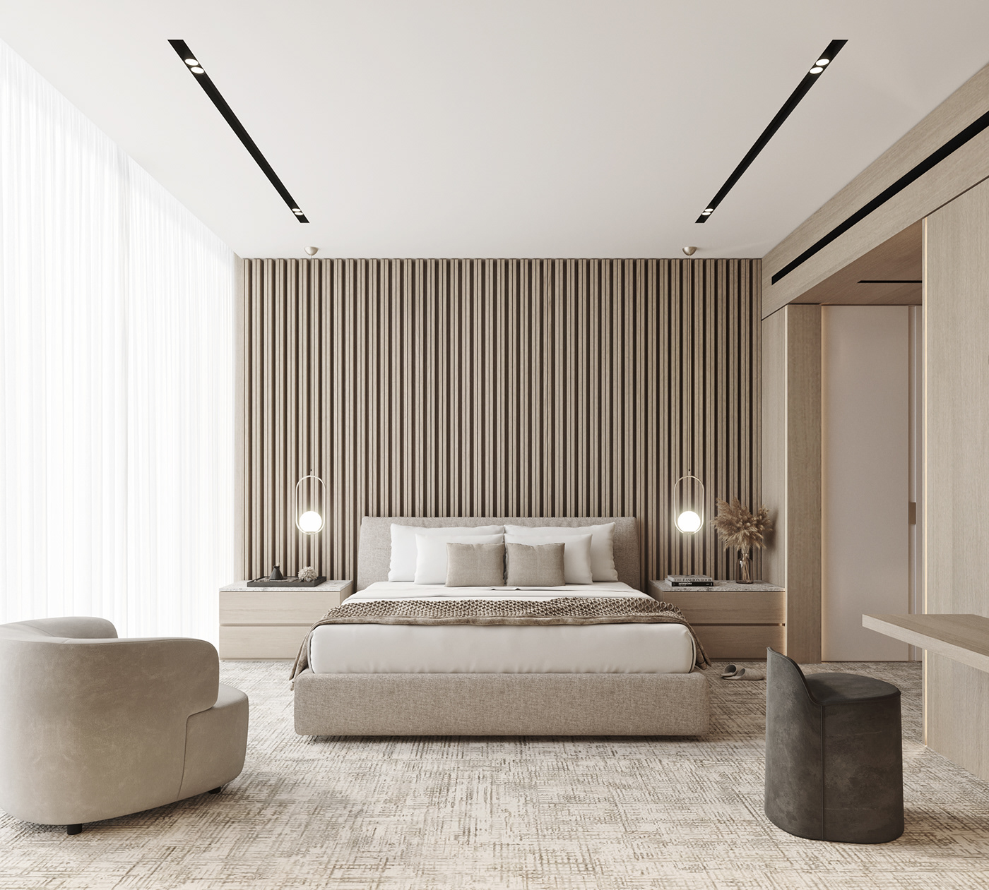 3D architecture bedroom corona render  hotel Interior lobby design luxury srilanka visual