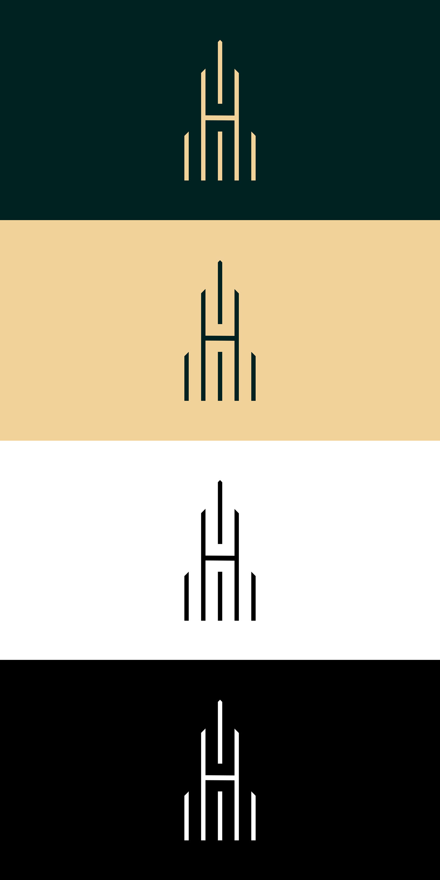 architecture branding  h logo identity Logo Design minimal real state logo дизайн логотипа недвижимость фирменный стиль