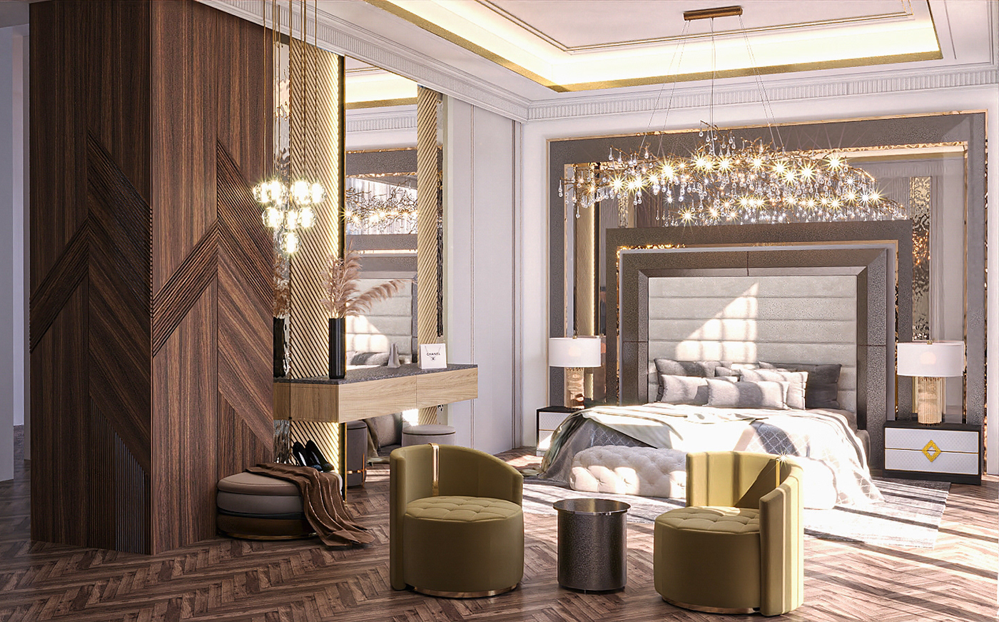bedroom Interior Master neoclassic