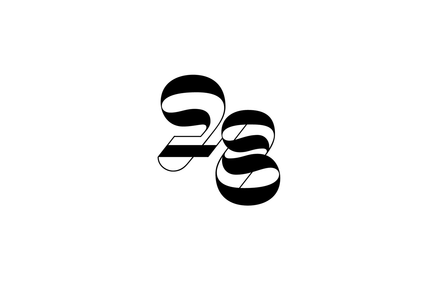 numbers number typography   logo Logotype lettering handmadefont typedesign Typeface font design