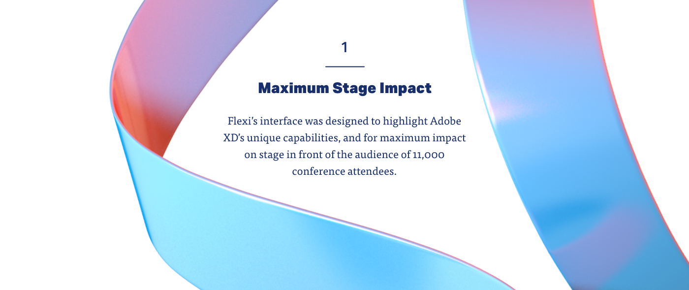 UI ux Adobe MAX branding  app presentation xD