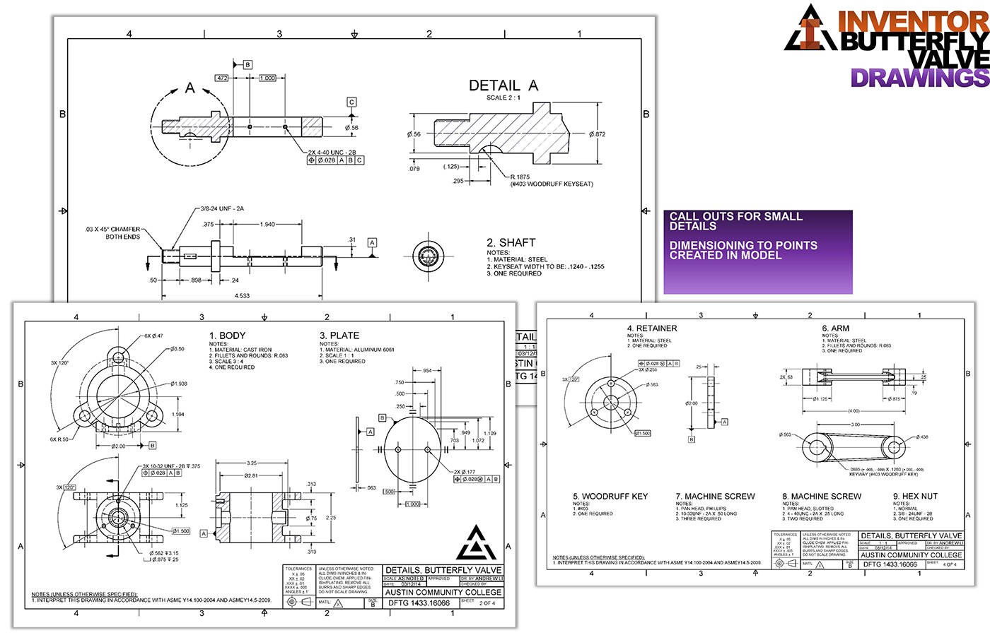 mechanical portfolio design Drafting inventor AutoCAD Solidworks 3dsmax Creo MasterCAM