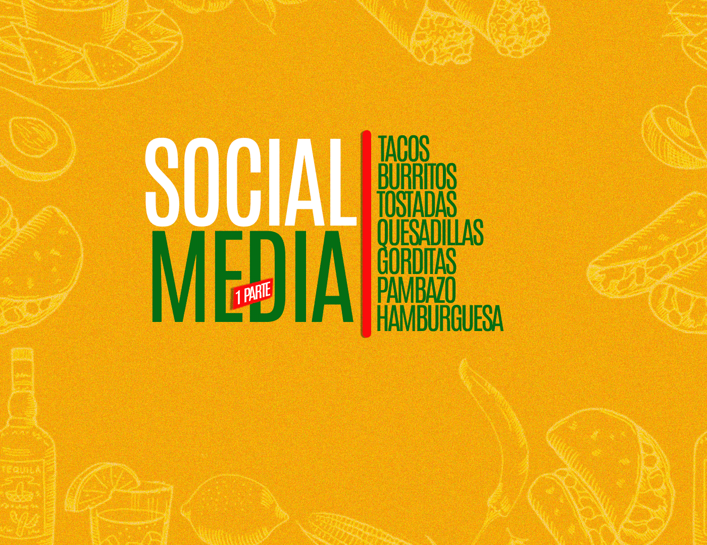 banner branding  design flyer Food  menu Mexican photoshop restaurant social media