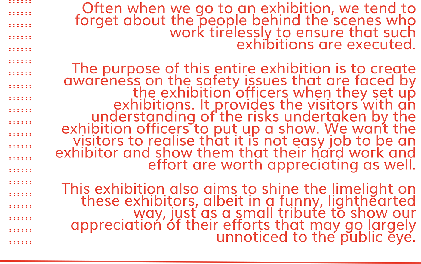 so tacky Exhibition  installation Guide