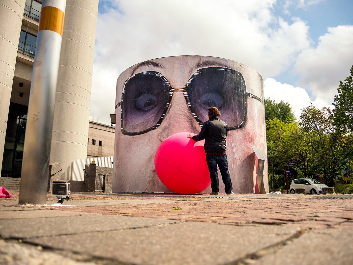 streetart Urbanart Mentalgassi photosculpture bubblegum