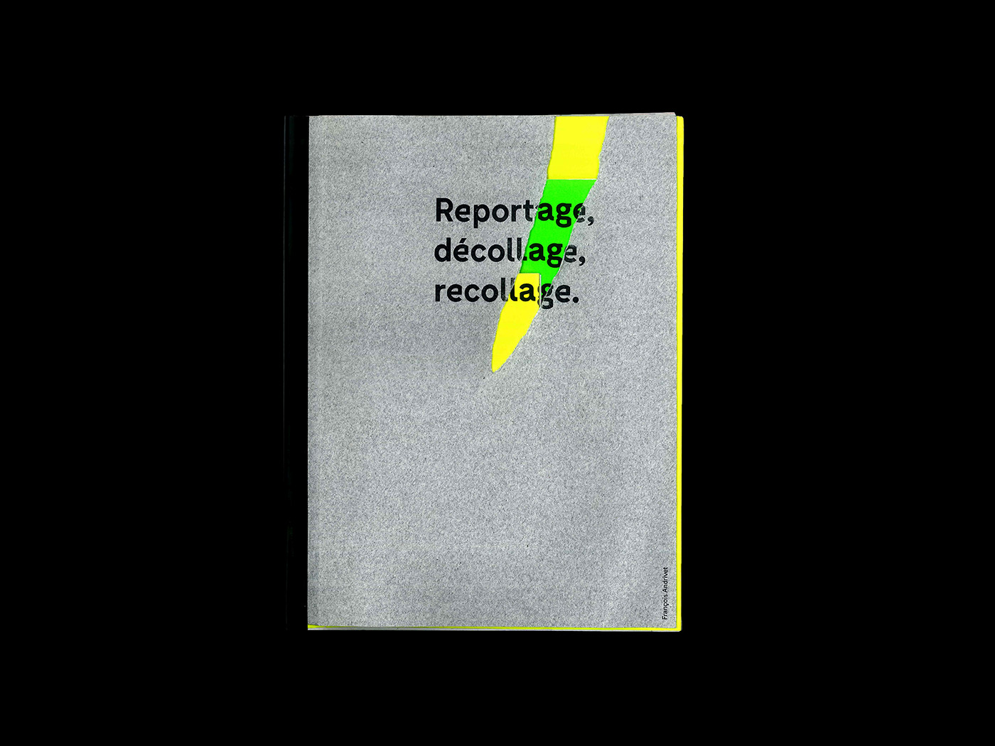 error Glitch glitch art Various formats Booklet book design Layout ripped fluorescent poster Nouveau réalisme editorial processing JavaScript neon