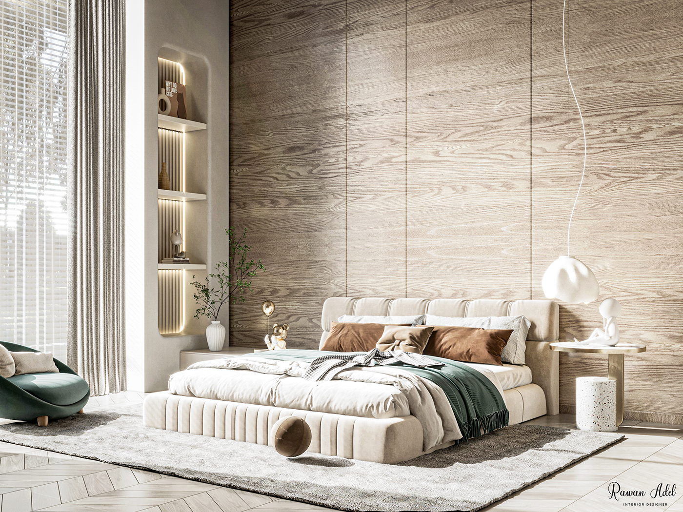 3ds max architecture bathroom bedroom corona Interior interior design  modern Render visualization