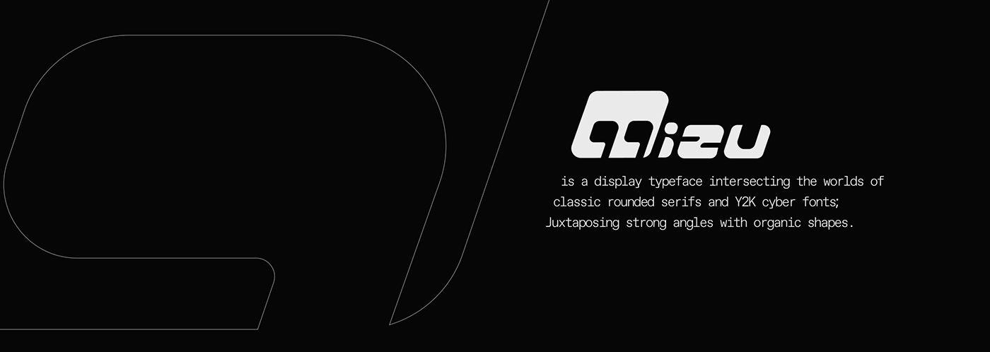 cyber font Typeface Y2K