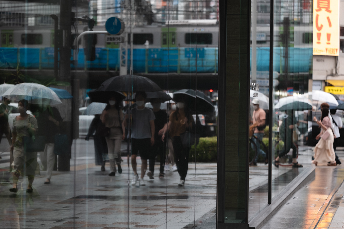camera city japan lightroom monochrome Photography  rain street photography tokyo Umbrella