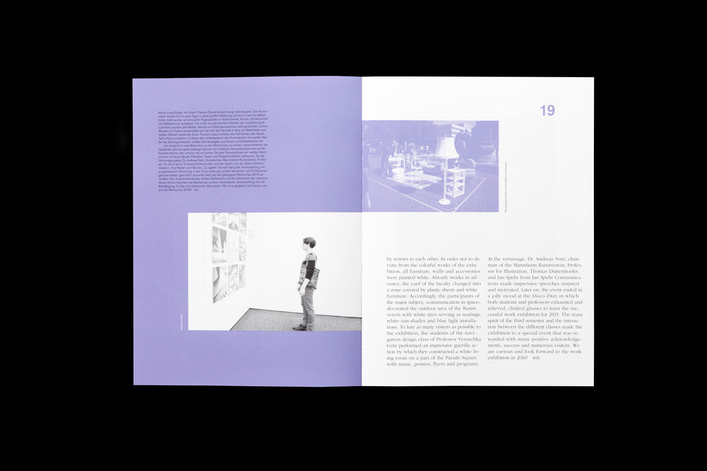 Komma mannheim print magazine graphic design editorial Sally Thurer de_form studio jimbo Bruce Gilden Teun van der Heijden Studio Yukiko Sucuk & Bratwurst